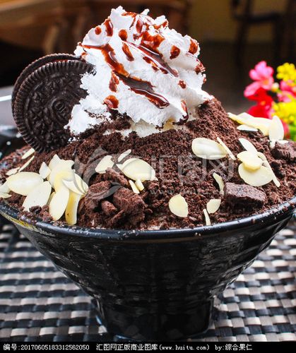 巧克力绵绵冰 巧克力雪冰