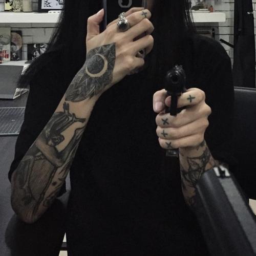 纹身#刺青#小清新#头像 #壁纸 #高清