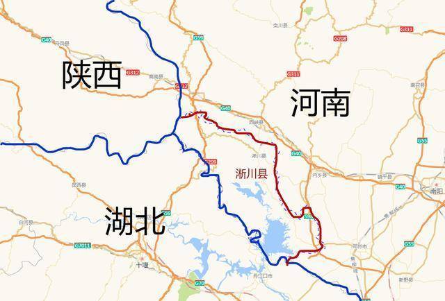 河南一县,与陕西,湖北4县市接壤!一直是国家级贫困县