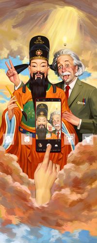 oppo奇幻新年图集:奇幻有趣值得玩味的新年祝福