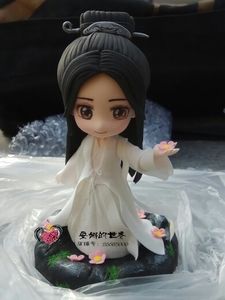 三生三世十里桃花白浅杨幂夜华凤九东华粘土人偶手办摆件来图定制