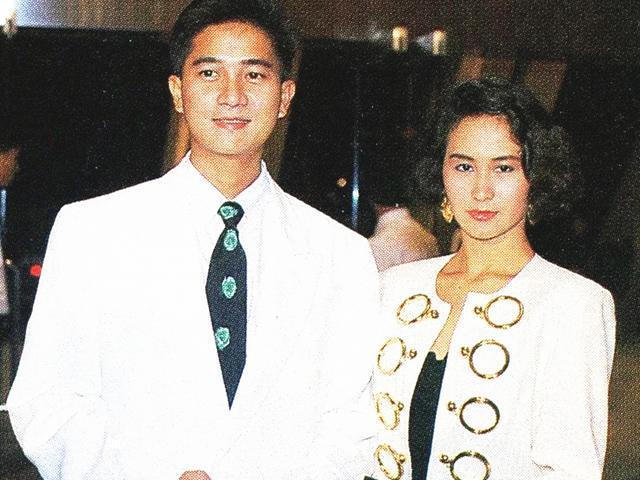 陈百强诞辰63周年活动,哥哥姐姐现身支持,两人长相斯文气质出众
