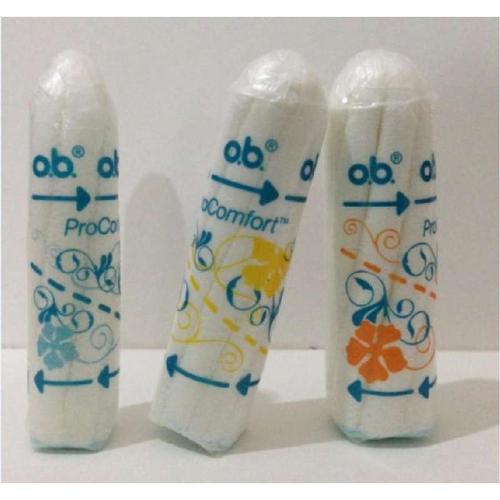 德国进口ob卫生棉粉红色条量少型16条16个指套 强生ob棉条可替卫生巾
