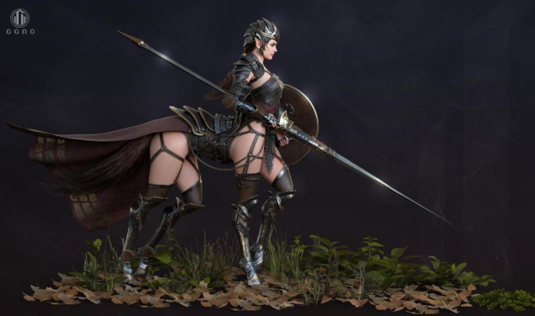 刷爆群聊的半人马少女,竟然出自奖金200万的概念大赛?