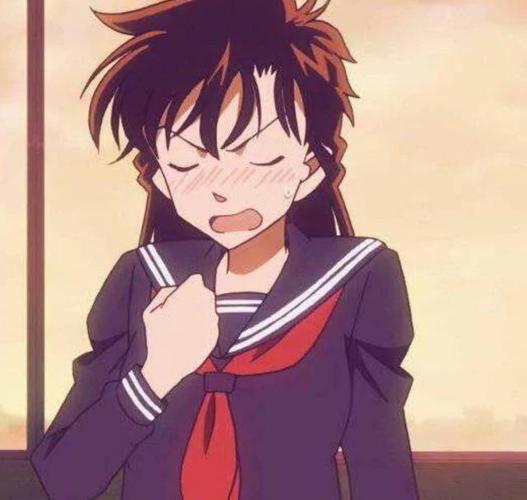 柯南和小兰的情侣头像