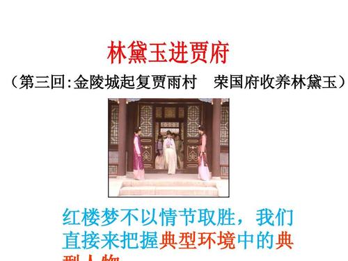 (人教版)高中语文必修三:第1课《林黛玉进贾府》同课异构(2)ppt课件