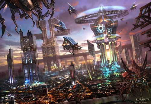 幻想科学的电脑世界?近未来风景特辑 : .