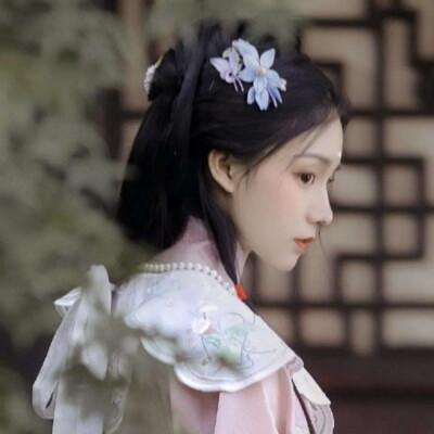 古风真人女头