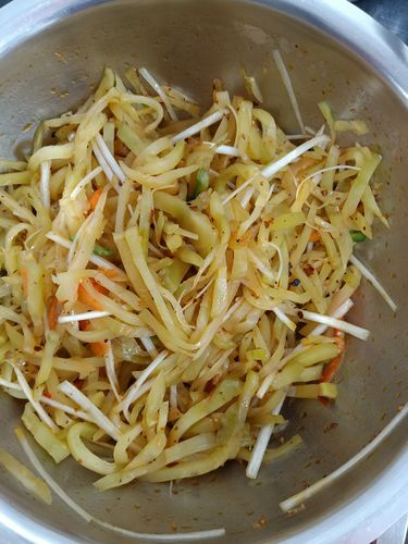 葱丝榨菜,张洁