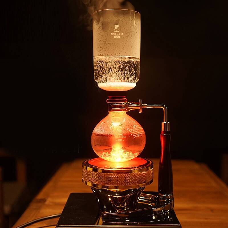 泰摩(timemore) 虹吸式咖啡壶 家用煮咖啡虹吸壶 咖啡机 印记2.