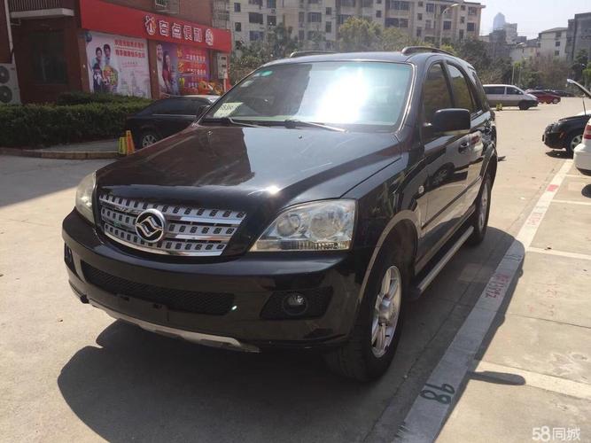 4 手动 豪华型 四驱-4驱越野车 suv 无锡二手黄海旗胜f1 黑