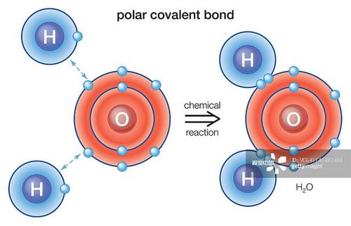 polar covalent bond_创意图片