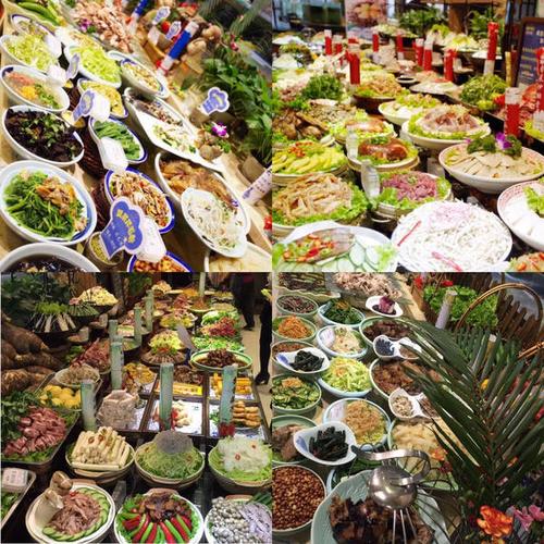 因为踏进店门的一刻, 小编的眼睛就被那些食材丰富的明档吸引, 肚子里