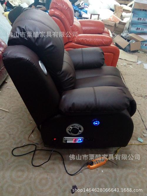 头等太空舱音乐音响沙发椅单人真皮电动按摩椅老人理疗多功能沙发