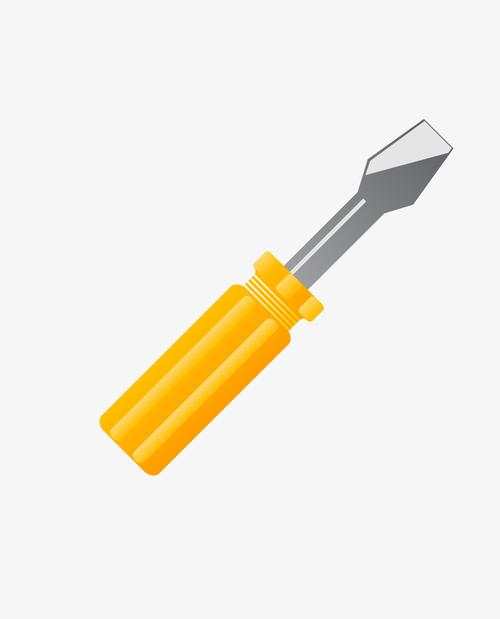 手绘卡通维修工具螺丝刀