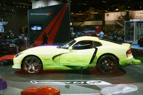 艺术涂装道奇viper srt gt 1of1