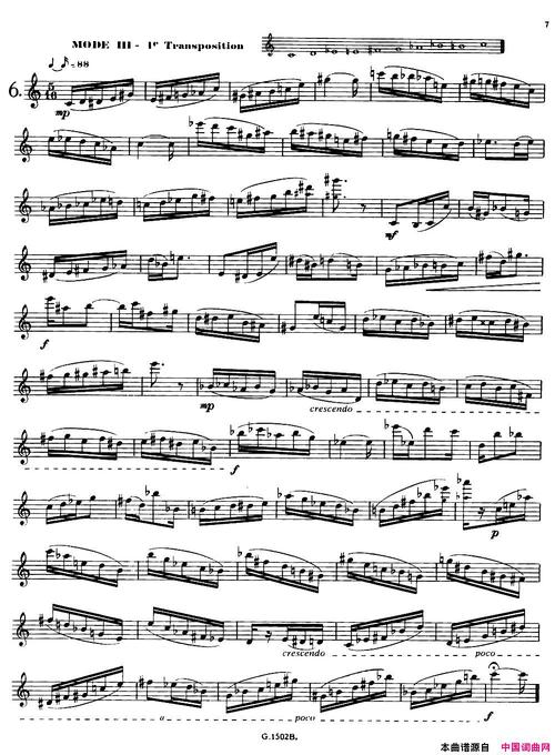 拉库尔萨克斯管练习曲28首6—10