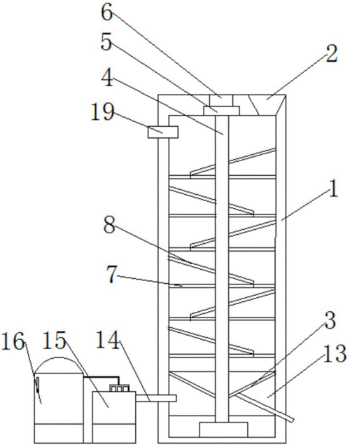 立式煤块烘干塔制造技术,玉米烘干塔专利_技高网