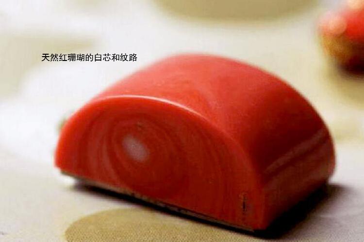 红珊瑚真假鉴别,天然红珊瑚真假对照图