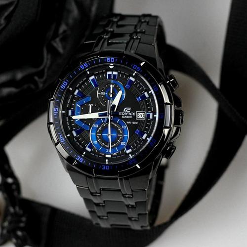 efr539l非机械石英表男表黑暗之心限量黑钢卡西欧海洋之心