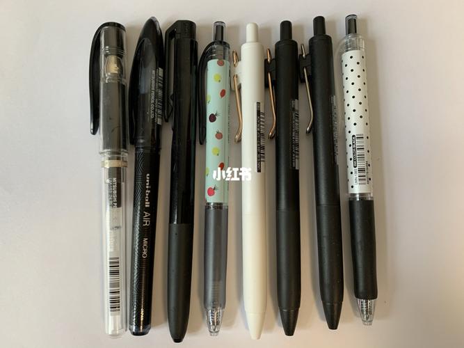 黑色中性笔-三菱篇_中性笔_三菱怎么样_文具_水笔_水果_练字_兴趣爱好