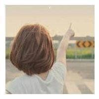 女生短发背影qq头像2015最新版