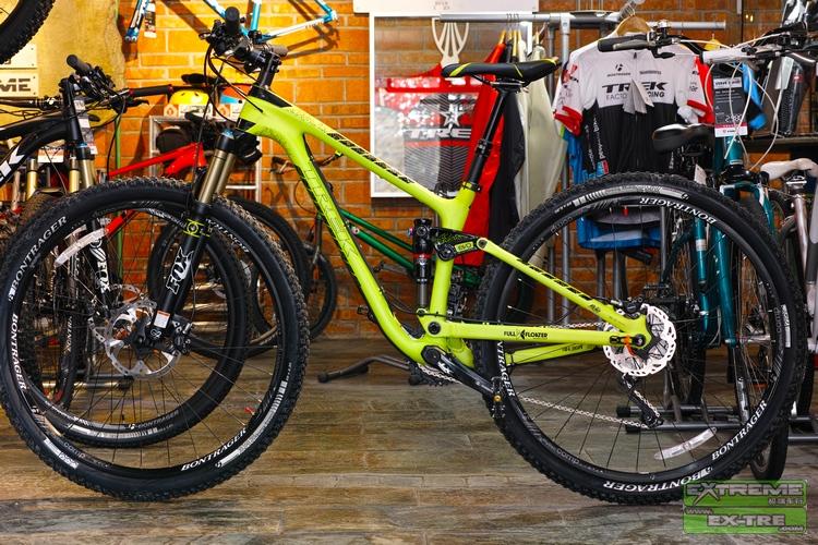 8 绿色版全避震软尾山地自行车