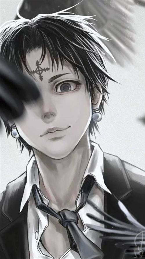 全职猎人库洛洛同人插画