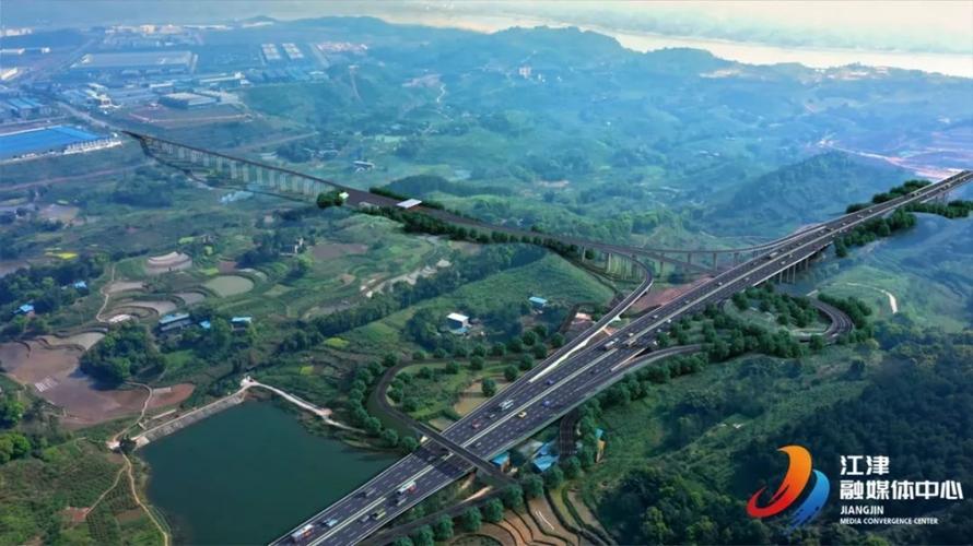 26km) 按双向八车道 设计速度80km /h 路基宽度 36m 高速公路兼城市