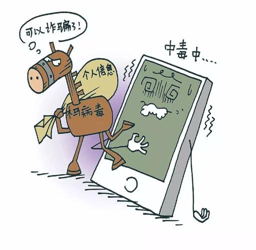 诈骗形式四:群发含木马病毒的信息