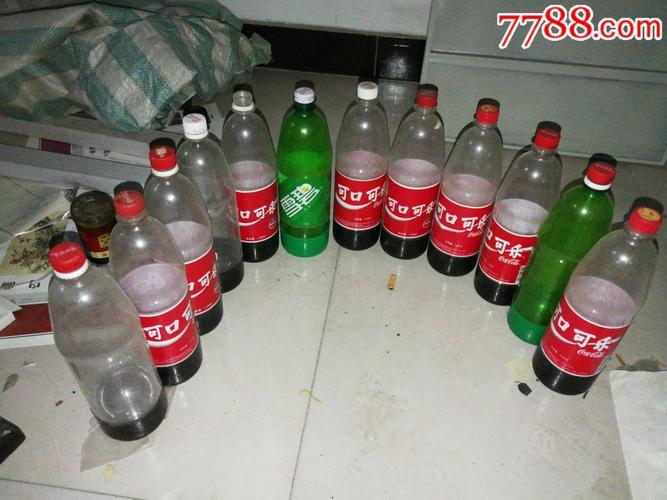 九十年代,可口可乐,雪碧,瓶子,十二个合售,仔细看图片品自订!