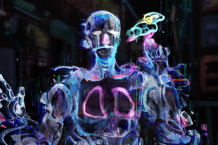 电子羊|插画|商业插画|怪生音 - 原创作品 - 站酷 (zcool)