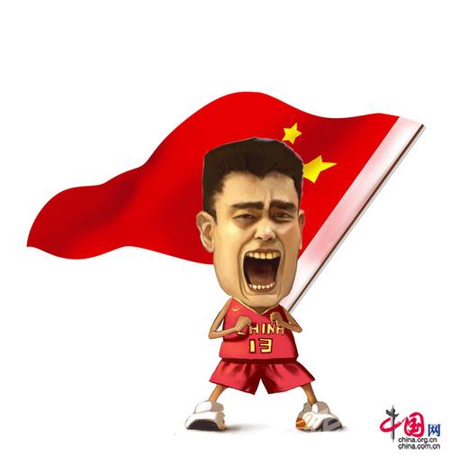 漫画:奥运明星--姚明[组图]