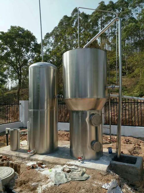 农村一体化不锈钢高效净水器/河水净化净水器/地表水过滤器