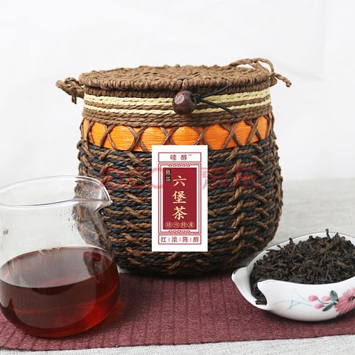 正宗六堡茶 梧州特产广西黑茶 六宝茶6年陈年六保茶
