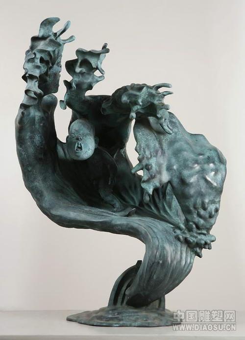 "中原风"- 铸铜雕塑艺术作品 6