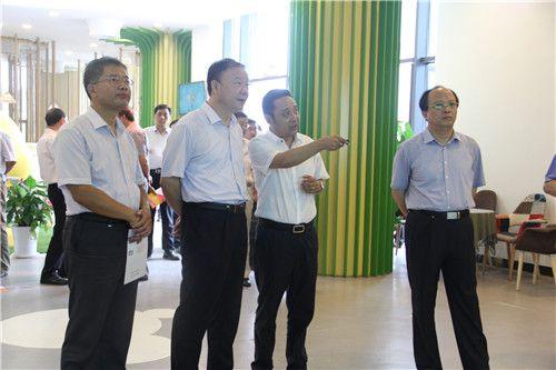 泰安市泰山区区委书记宋洪银一行莅临淘你欢实地参观