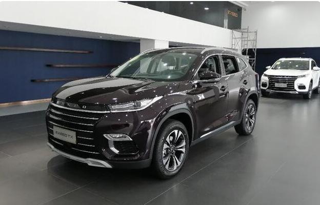 全新奇瑞中级suv星途tx到店,配1.6t动力,灯光效果相当