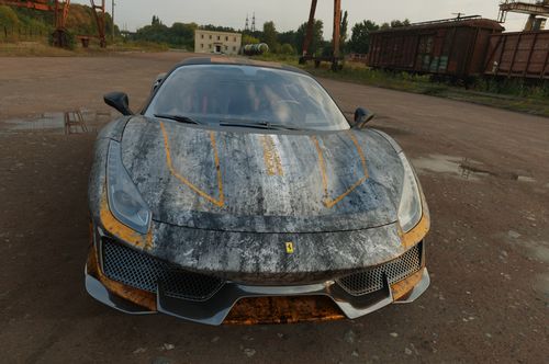 ferrari488pista-末日做旧