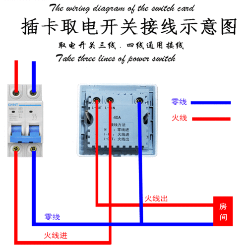 酒店宾馆插卡取电开关 低频插卡取电开关 40a取电开关