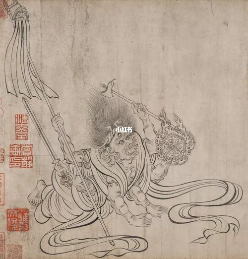 吴道子 真迹_绘画_文化_绘画