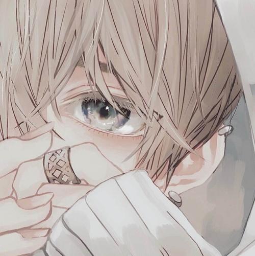 动漫头像:男生眼睛头像,眼睛里除了你容不下任何人