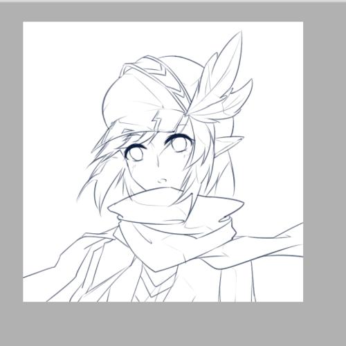 凹凸世界 同人图 插画 壁纸 | 一只卡卡的绘制过程