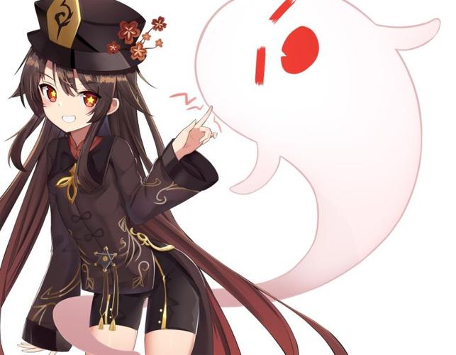 原神胡桃高清1080p美图壁纸50张