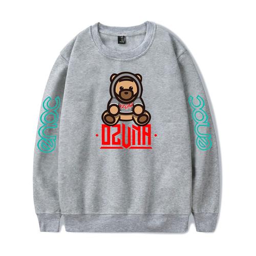 2021跨境亚马逊欧美歌手ozuna 2d印花男女宽松休闲圆领卫衣hoodie