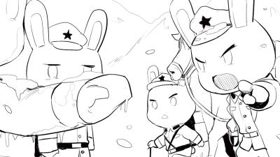 那年那兔那些事角色简笔画那兔那年那些事儿简笔画