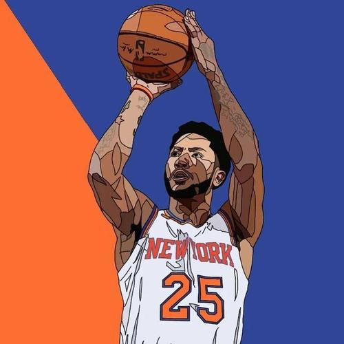 nba球星手绘头像2