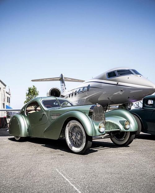 【车型鉴赏】布加迪/bugatti type 57 atlantic