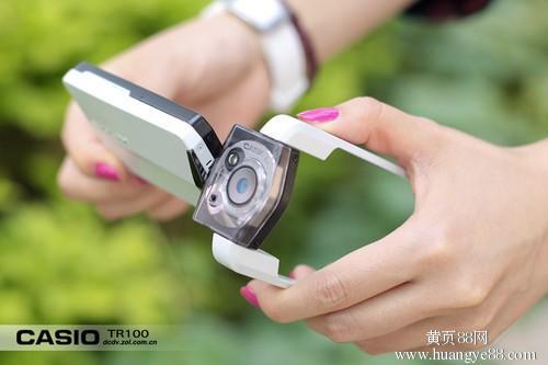 批发自拍神器卡西欧tr100白色