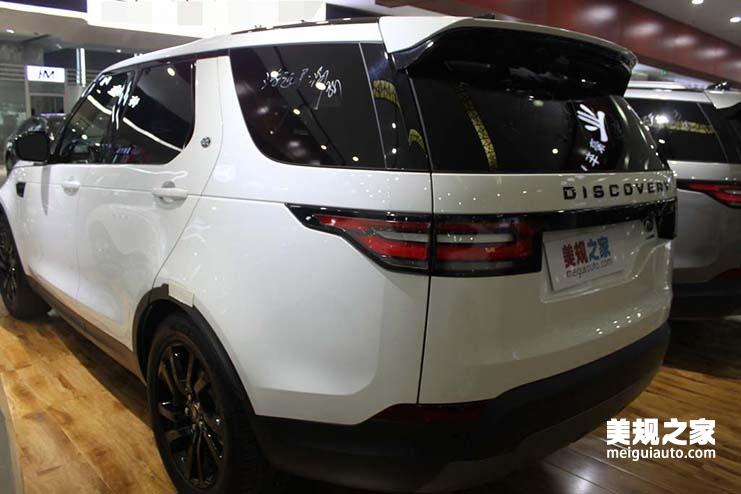 加版2017款路虎发现五 3.0 si6汽油白色,硅谷银展位现车82万起